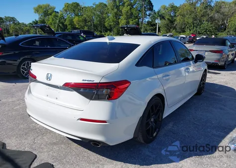 2024 Honda Civic Sport z USA, uszkodzony, nr VIN 2HGFE2F50RH575543